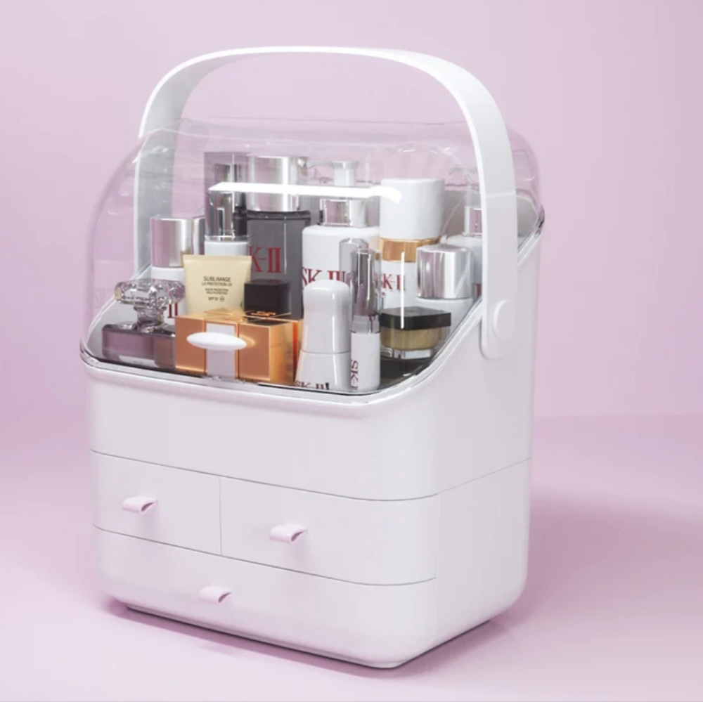 Cosmetic Storage Bin Large Dust and Water proof